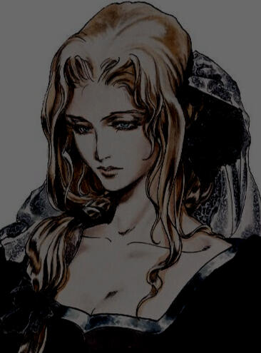 Portrait of Lisa from Castlevania illustrated by Ayami Kojima.